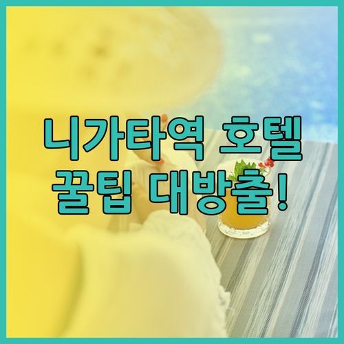 니가타역 근처 숙소 추천 완벽정복 가성비 끝판왕 니가타 게이힌 호텔 후기와 꿀팁 대방출!