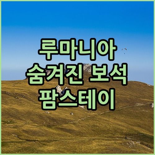 루마니아 슬라티나 숨겨진 보석! Poiana Cerbilor 팜스테이 완벽 분석!