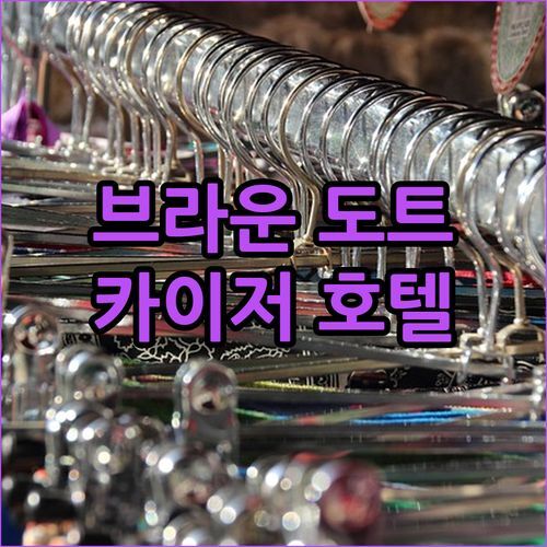 상주 호텔 어디가 좋을까? 깔끔하고 친절한 브라운 도트 호텔 vs 가성비 카이저 호텔!