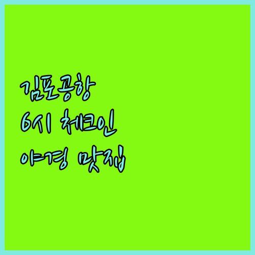 김포공항 ‘시선 호텔’, 6시 체크인 꿀팁! 야경 맛집 뷰 궁금하면 클릭!