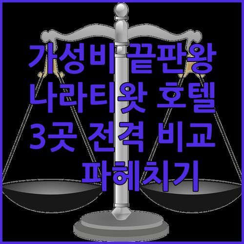 가성비 끝판왕! 나라티왓 탄용 호텔, 임페리얼, 파크시나 호텔 파헤치기 😎