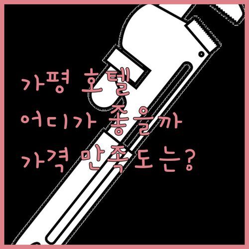 가평 호텔 어디서 잘까? 자라호텔, 아늑에어, W 지우 리조트 가격 대비 만족도는?