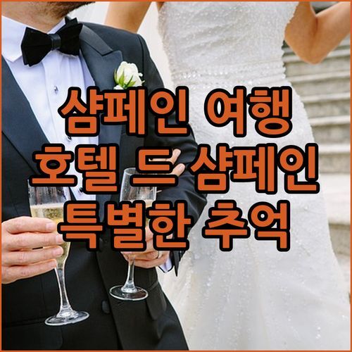 샴페인 지역 여행객 필독! Hotel de Champagne, 특별한 추억을 만들다!