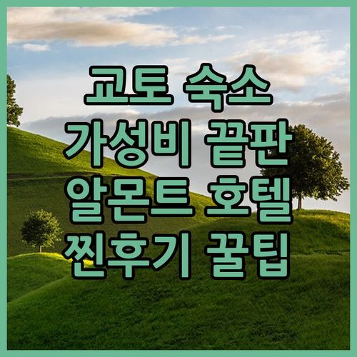 교토 가성비 숙소 끝판왕!🥇 알몬트 호텔 교토, 찐 후기 & 꿀팁 대방출