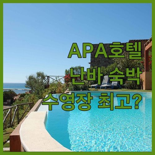 APA 호텔 오사카 난바 숙박 후기 루프탑 수영장 진짜 최고일까?
