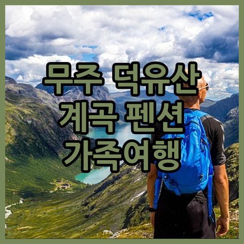 무주 덕유산 숲펜션 가족여행객 필독 후기, 계곡 옆 힐링 숙소의 모든 것!