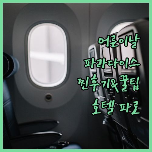 어른이 paradise! Hotel Faro, 찐 후기 & 몰랐던 꿀팁 대방출!