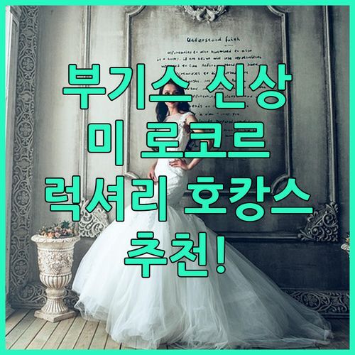 부기스 신상 호텔! 호텔 미 로코르에서 럭셔리 호캉스 어때?