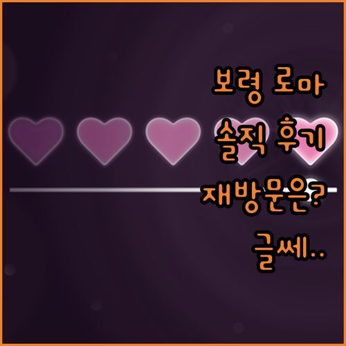 보령 로마 펜션 실사용 후기 🧐 재방문 의사는 글쎄..