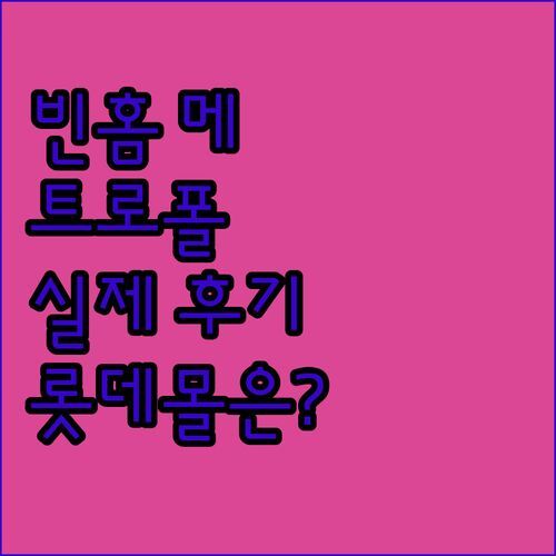 하노이 빈홈 메트로폴리스 아파트, 실제 투숙 후기! 롯데몰 접근성은?