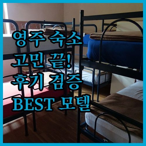 영주 숙소 고민 끝! 실제 이용객 후기로 검증된 BEST 모텔은?
