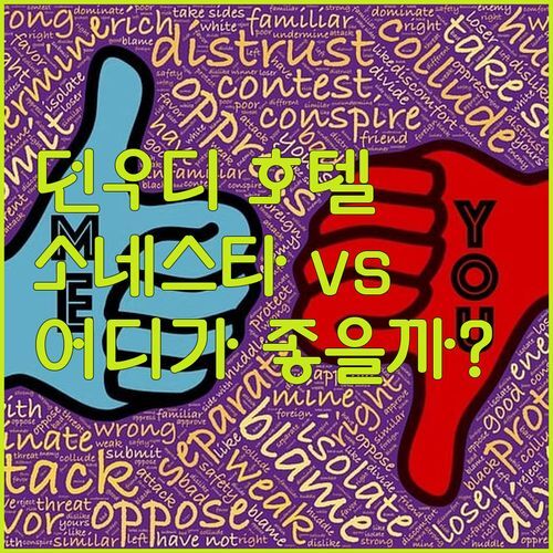 던우디 호텔 완벽 분석! 소네스타 vs 햄프턴 인, 당신의 선택은?