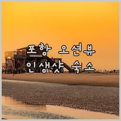포항 브라운도트 테라스🌊 오션뷰 숙소! 인생샷 보장? 리얼 후기 대방출!
